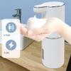 XARONF Touchless Automatic Soap Dispenser w/Infrared Motion Sensor, 300ML Liquid and Hands Free Electric Soap Dispenser for Bathroom Kitchen Home and Shower view 3