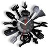 12 Inch Wall Clock Gardening Tools Wall Clock Kitchen Wall Decor Cultivator Vinyl Record Wall Clock Watch Greenhouse Housewarming Gift for Gardener view 1