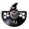12 Inch Wall Clock Chemistry Vinyl Record Wall Clock Silent Non Ticking Wall Watch Biochemistry Classroom Study Art Decor Gift for Chemistry Major view 1