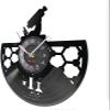 12 Inch Wall Clock Chemistry Vinyl Record Wall Clock Silent Non Ticking Wall Watch Biochemistry Classroom Study Art Decor Gift for Chemistry Major view 2