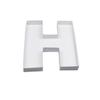 10" H Shaped Cardboard Letter Mache Chocolate Sweets Candy Container Box (White,H ) view 1