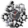 12 Inch Wall Clock Chemistry Experiments Wall Clock Science Laboratory Decoration Periodical Elements Table Wall Art Retro Vinyl Record Wall Clock view 1