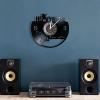 12 Inch Wall Clock Heavy Metal Rock N Roll Modern Vinyl Record Wall Clock Music Band 3D Handmade Wall Watch Music Lover Gift view 3