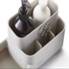 Joseph Joseph EasyStore Bathroom Storage Caddy, Toothbrush and Toothpaste Organiser for Bathroom Accessories, Matt Finish, Ecru view 3