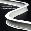 Ceiling Curtain Track, Flexible Bendable Curved Ceiling Curtain Track Curved Curtain Rail For Shower Curtain, RV Curtain, Room Divider, Hospital Curtain Track ( Color : Wall hanging , Size : 0.9m/3ft view 4