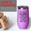 Flairy Land Coworker Pink Edition Wine Tumbler 12oz - Surviving This - Funny Coworker Leaving Gift Farewell Work Colleague Boss New Job Appreciation view 4