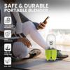 SHAKESPHERE Portable Blender for Shakes and Smoothies  19oz Electric Personal Blender with Clear Tritan Cup, USB-C Rechargeable, Compact and Powerful for Travel, Gym, and Workout  Fluorescent Yellow view 4