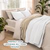 Bare Home Coverlet Set - King Size - Lightweight Bed Decor - Comforter Alternative - All-Season Quilted Bedspread (King, White) view 3