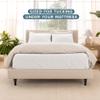 Bare Home Coverlet Set - King Size - Lightweight Bed Decor - Comforter Alternative - All-Season Quilted Bedspread (King, White) view 4