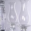 Efavormart 40" 5 Arm Premium Crystal Glass Taper Candle Holder Candelabra with Chandelier Chains view 4