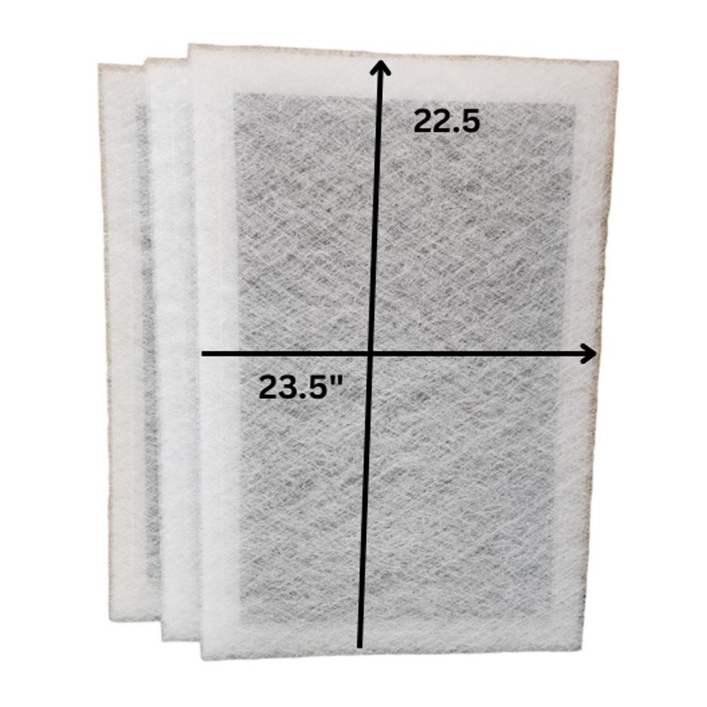 Fast-Shipped-Filters 3 Pack 25x25 ECO Healthy Home Air Cleaners Filters Replacement Polarized Pads