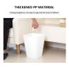 ZARBAILRE Trash Bin for Bedroom, Garbage Can for Bedroom Girls, Kitchen Trash Can for Bathrooms, Laundry Room, Kitchens, Offices, Kids Rooms, Dorms (C 23.2cm) view 4
