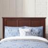 AFI, Madison Full Low Profile Platform Bed with Matching Footboard, Walnut view 4