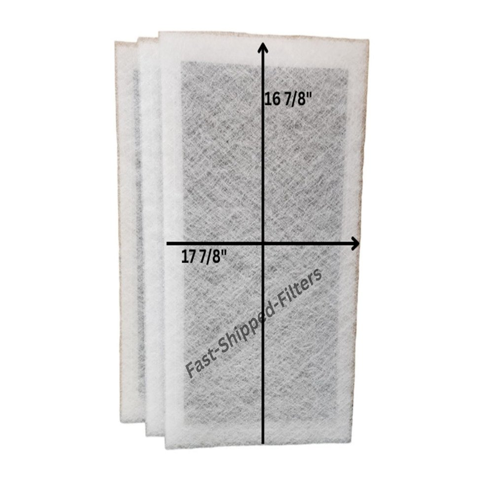 Fast-Shipped-Filters 3-19 3/8 x 19 3/8 ECO Healthy Home Air Cleaners Filter Replacement Polarized Pads (Actual Filter Size is 17 7/8 "x 16 7/8")