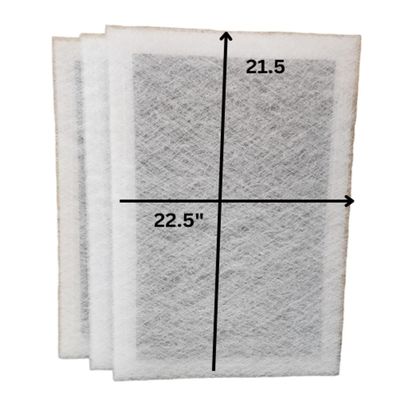 Fast-Shipped-Filters 3 Pack 24x24 ECO Healthy Home Air Cleaners Filters Replacement Polarized Pads