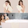 Bathroom Towels Set Of 4, 35x70 Inches Oversized Bath Towels Extra Large Microfiber Shower Towels Textured Ultra Soft Absorbent Quick Dry Towel Bath Sheets Towels For Adults Bathroom Hotel Spa Beige view 3