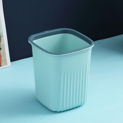 ZARBAILRE Decorative Bathroom Waste Bin, Small Trash Can for Girls Bedroom, Kitchen Garbage Can for Bathroom, Bedroom, Home Office, Living Room, Kitchen (A S)