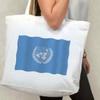Azeeda 'United Nations Flag' Tote Shopping Bag For Life (BG00068758) view 2