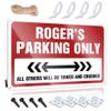 Bar Open Proudly Serving Whatever You Bring Sign Roger'S Parking Only Tin Sign Signs For Room Funny House Signs ( Size : 30X40CM ) view 1