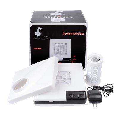 MrHugoo 65W Dust Suction Collector Strong Power Dust Remover Manicure Vacuum Cleaner Lab Nail Art Equipment Durable
