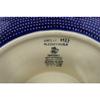Polmedia Polish Pottery Chip and Dip Platter 12-inch UNIKAT - Starry Night Pattern Handmade in Boleslawiec Poland by Ceramika Artystyczna + Certificate of Authenticity view 4
