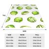 Blanket Brussel Sprouts Print Flannel Blankets Lightweight Soft Fuzzy Plush Blanket for Couch Sofa Bed Living Room Air Conditioning Blanket 40"X30" view 2