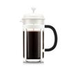 BODUM JAVA 8 Cup 1.0 Litre Cafetiere with Plastic Frame and Lid, SAN view 1