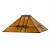 13" Square Martini Mission Shade view 2