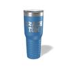 Alterd Industries Soccer Coach Gift - Soccer Coach Gifts Tumbler | soccer coach gifts for men | Girls Soccer Coach Gifts | Soccer coach ideas (Soccer Stacked, Royal Blue, 30oz Tumbler) view 1