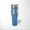 Alterd Industries Soccer Coach Gift - Soccer Coach Gifts Tumbler | soccer coach gifts for men | Girls Soccer Coach Gifts | Soccer coach ideas (Soccer Stacked, Royal Blue, 30oz Tumbler) view 4