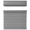 Cordless Top Down Bottom Up Cellular Honeycomb Shades, 63W x 36H, Pewter, Sizes 62-72 Wide view 1