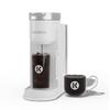 Keurig K-Iced Coffee Maker, Single Serve K-Cup Pod Iced Coffee Maker, With Hot and Cold Coffee Capabilities, Brews Any K-Cup Pod, White view 1