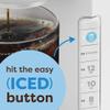 Keurig K-Iced Coffee Maker, Single Serve K-Cup Pod Iced Coffee Maker, With Hot and Cold Coffee Capabilities, Brews Any K-Cup Pod, White view 3