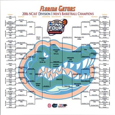 Autograph Warehouse 725660 8 x 10 in. Florida Gators 2006 NCAA Basketball Champions Photofile Licensed Photo