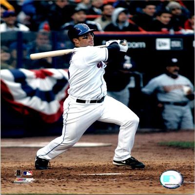 Autograph Warehouse 725985 8 x 10 in. David Wright New York Mets Swinging Photofile Licensed No.1 Photo