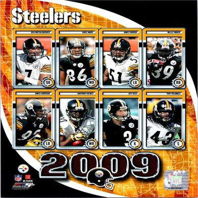 Autograph Warehouse 725864 8 x 10 in. 2009 Pittsburgh Steelers Roethlisberger Polamalu Photofile Licensed Photo