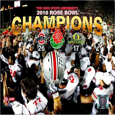Autograph Warehouse 725944 8 x 10 in. Ohio State Buckeyes 2010 Rose Bowl Champions Photofile Licensed Photo
