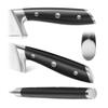 Cangshan ALPS Series 502780 German Steel Forged 4-Piece Steak Knife Set with Sheaths, Black view 4