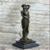 EUROPEAN BRONZE Art Deco Sculpture Nude Woman Female Body Bronze Statue Lost Wax Method Figurine Gift Deal Handmade Art view 1