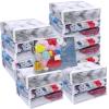 20Pcs Large Clear Vinyl Zippered Storage Bags With Handle - 16*12*4Inch Blankets Organizer for Sweater, Bed Sheet, Pillow - Plastic Bags With Zipper for Closet, Linen view 1