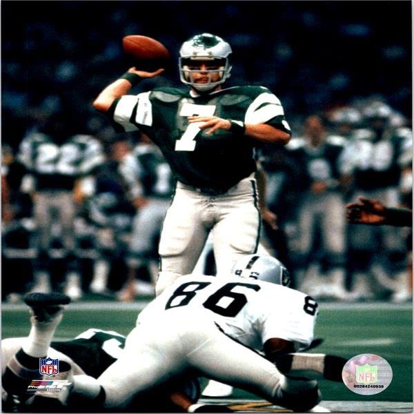 Autograph Warehouse 725962 8 x 10 in. Ron Jaworski Philadelphia Eagles Quarterback Photofile Licensed Photo