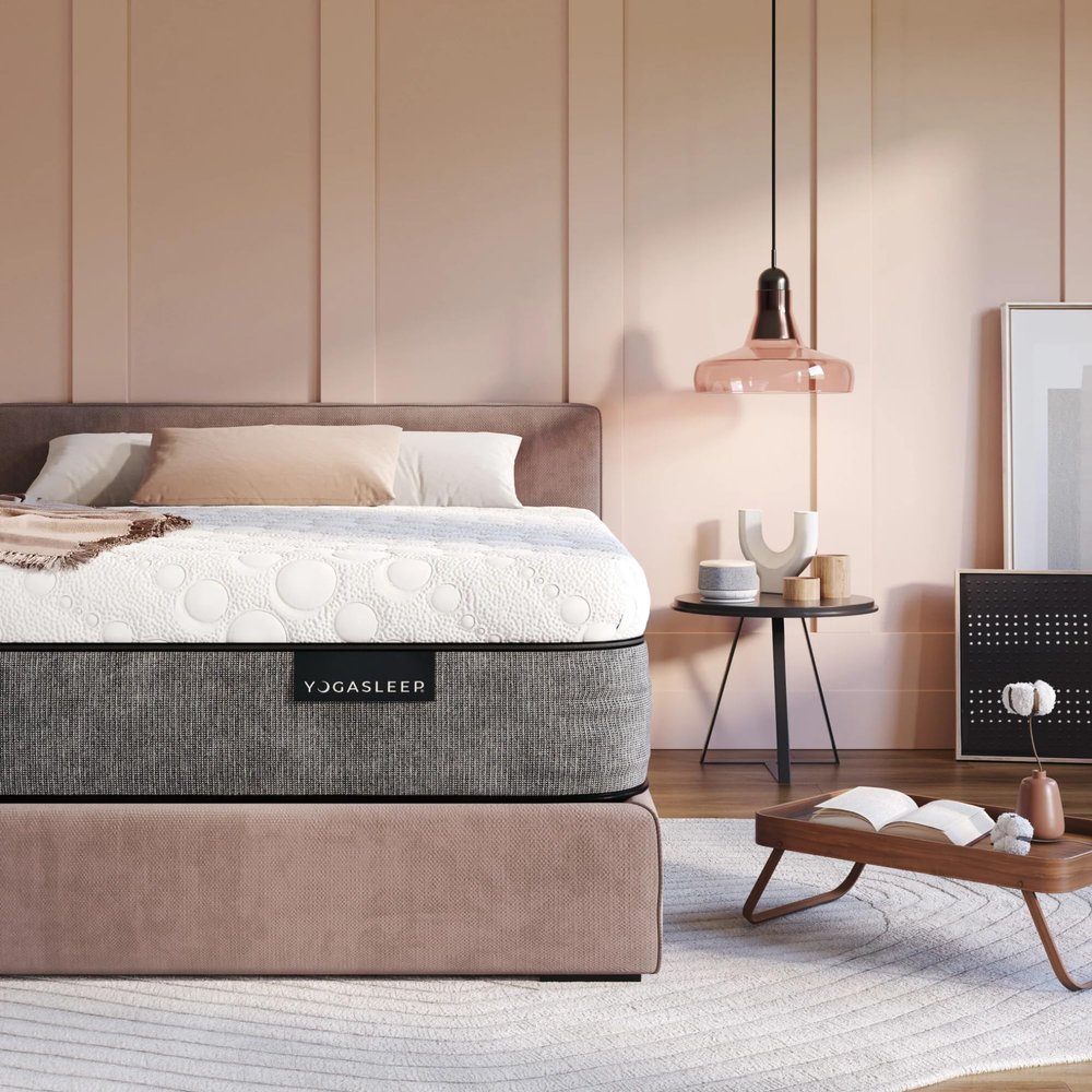 Yogabed ThermaCool Gel Memory Foam Mattress With CertiPUR Certified Foam Core for Support, Copper Regulates Temperature & Open-Cell Foam Technology Allows Airflow & Shifts Heat Away From Body: Twin XL