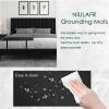 Grounding Mat for Bed King Size Full Body Grounding Sheets Breathable Mats with 15ft Cord for Better Sleep, Pain and Stress Relief (54x78in) view 3