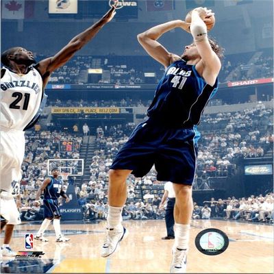 Sports Memorabilia Autograph Warehouse 725648 8 x 10 in. Dirk Nowitzki Dallas Mavericks All Star Photofile Licensed Photo