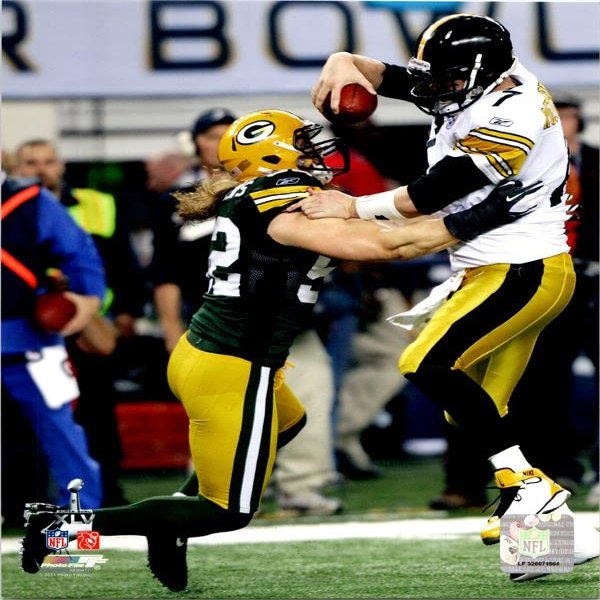 Autograph Warehouse 725867 8 x 10 in. Ben Roethlisberger Steelers Super Bowl XLV Photofile Licensed Photo