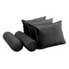 Cover ONLY Model V3 Full Velvet Same Pipe Indoor Daybed Mattress Cushion AD350 view 3