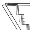Haofy Syrup Bottle Holder, Wire Bottle Holder 4 Compartments Syrup Bottle Holder Coffee Rack Shelf Kitchen view 2