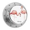 Kitchen Timer Flamingo Timer Magnetic Timer Mechanical Timer for Home Baking Cooking Oven view 1