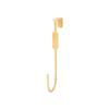 (Green House) Greenhouse 5025-C-GD Wire Wreath Hook, Small, Gold view 1