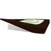 Velosso StretchWrap Box Spring Cover - 100% Egyptian Cotton Wrap Around 4 Sides for Hotel & Home, Fits Box Springs up to 10 - Queen, Chocolate view 2
